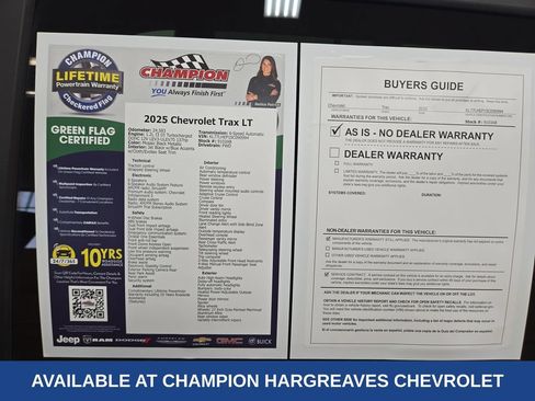 Used 2025 Chevrolet Trax LT w/ Driver Confidence Package FWD image 43