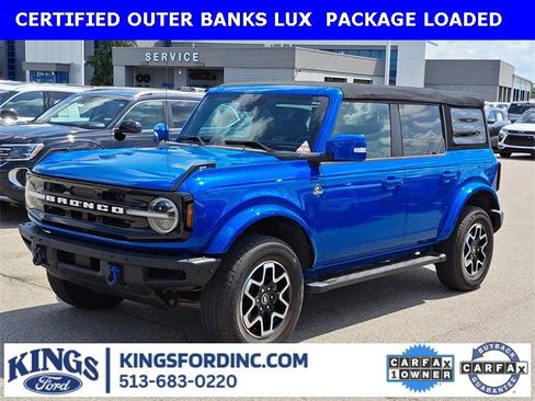 Certified 2022 Ford Bronco Outer Banks image 1
