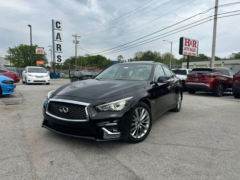 Used 2019 INFINITI Q50 Luxe w/ Essential Package (3.0T Luxe) AWD/4WD image 1