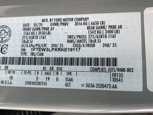 Certified 2024 Ford F150 XLT w/ Equipment Group 302A MID AWD/4WD image 28