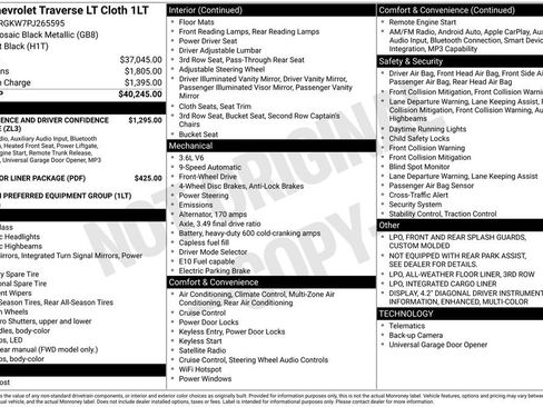 Used 2023 Chevrolet Traverse LT FWD image 3