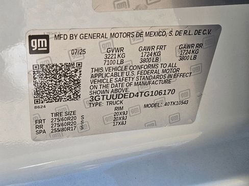 New 2026 GMC Sierra 1500 SLT w/ SLT Premium Plus Package image 33