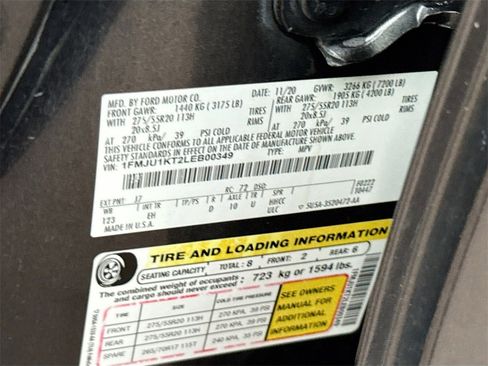 Used 2020 Ford Expedition Limited image 36