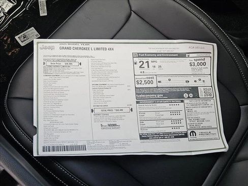 New 2025 Jeep Grand Cherokee L Limited w/ Trailer Tow Package image 17