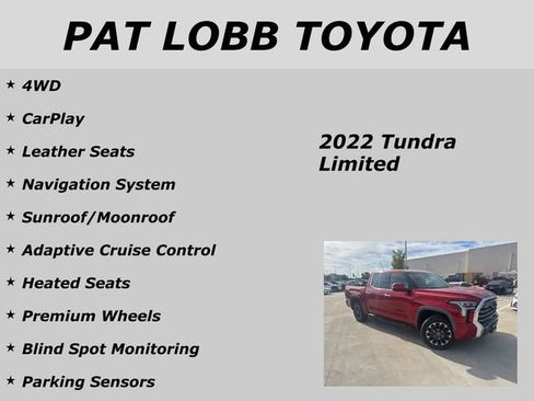 Used 2022 Toyota Tundra Limited image 18