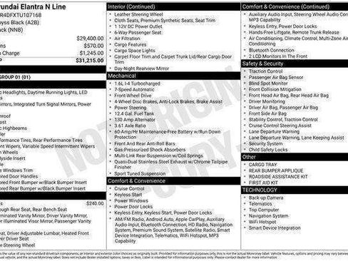 New 2026 Hyundai Elantra N Line image 27