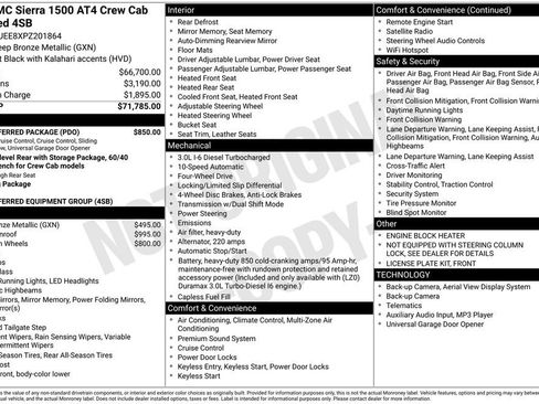 Used 2023 GMC Sierra 1500 AT4 w/ AT4 Preferred Package image 6