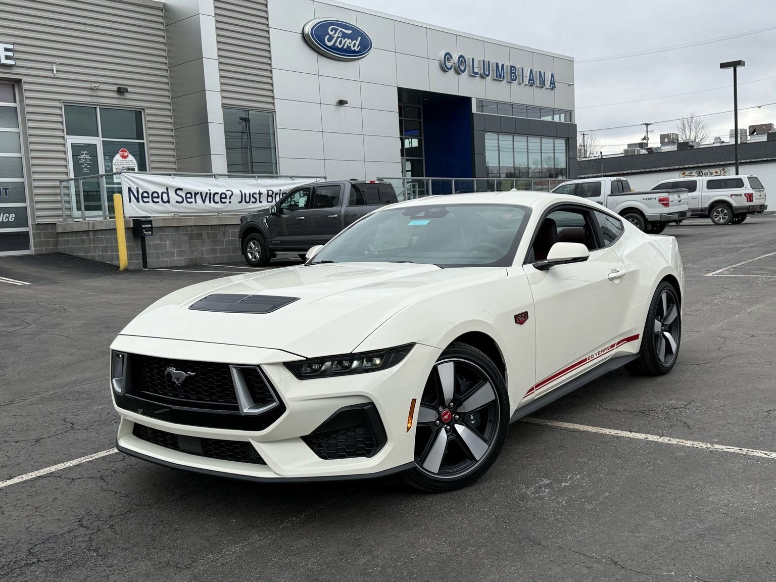 New 2025 Ford Mustang GT Premium w/ 60th Anniversary Package RWD image 1