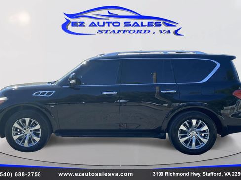 Used 2017 INFINITI QX80 4WD w/ Driver Assistance Package image 8