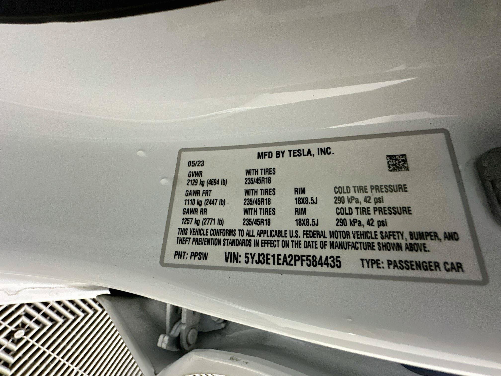 Used 2023 Tesla Model 3 Standard Range RWD image 12