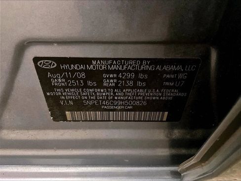 Used 2009 Hyundai Sonata GLS w/ Popular Equipment Pkg 2 FWD image 32