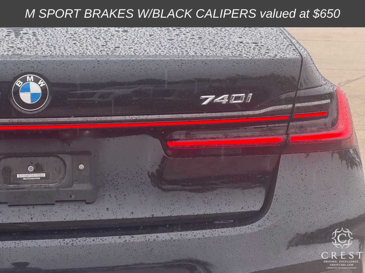Used 2022 BMW 740i w/ M Sport Package RWD image 8