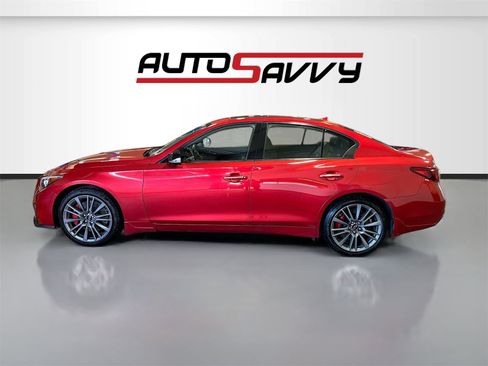 Used 2021 INFINITI Q50 Red Sport 400 image 4