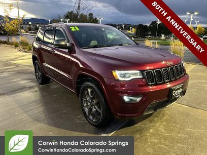 Used 2021 Jeep Grand Cherokee Limited w/ Quick Order Package 28K 80th