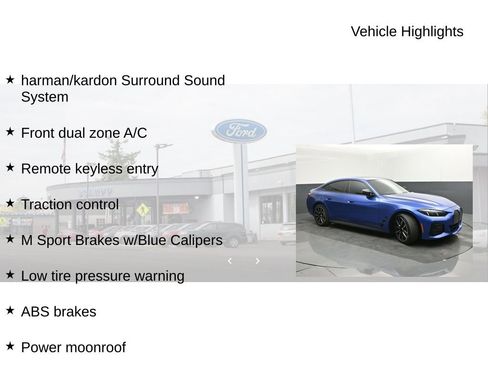 Used 2025 BMW i4 xDrive40i w/ M Sport Package image 21