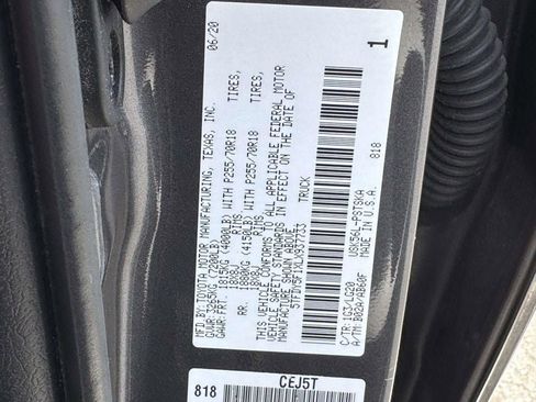 Used 2020 Toyota Tundra SR5 w/ SR5 Leather Package AWD/4WD image 27