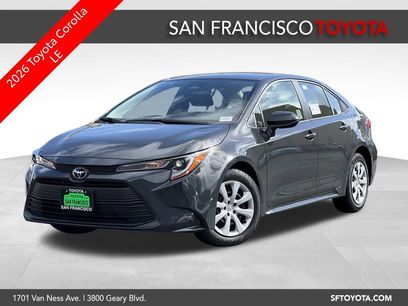 New 2026 Toyota Corolla LE