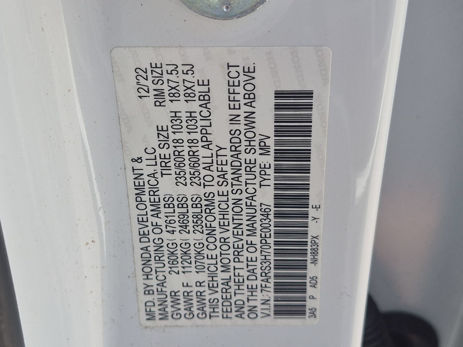 Used 2023 Honda CR-V EX-L image 23