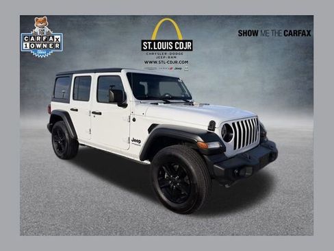 Used 2021 Jeep Wrangler Unlimited Sport image 1