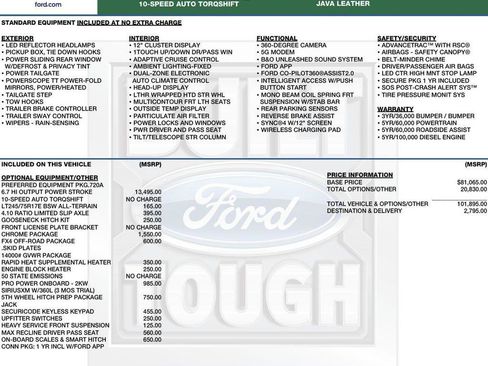 New 2026 Ford F350 King Ranch w/ Chrome Package AWD/4WD image 2