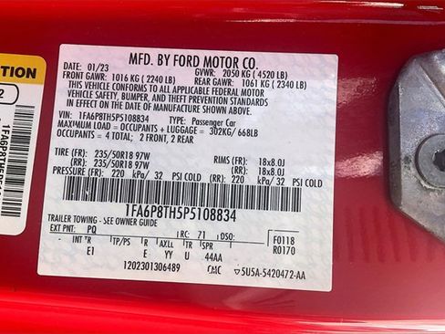 Certified 2023 Ford Mustang Premium image 33