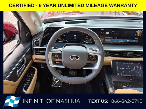 Certified 2025 INFINITI QX80 Luxe w/ Cargo Package AWD/4WD image 10