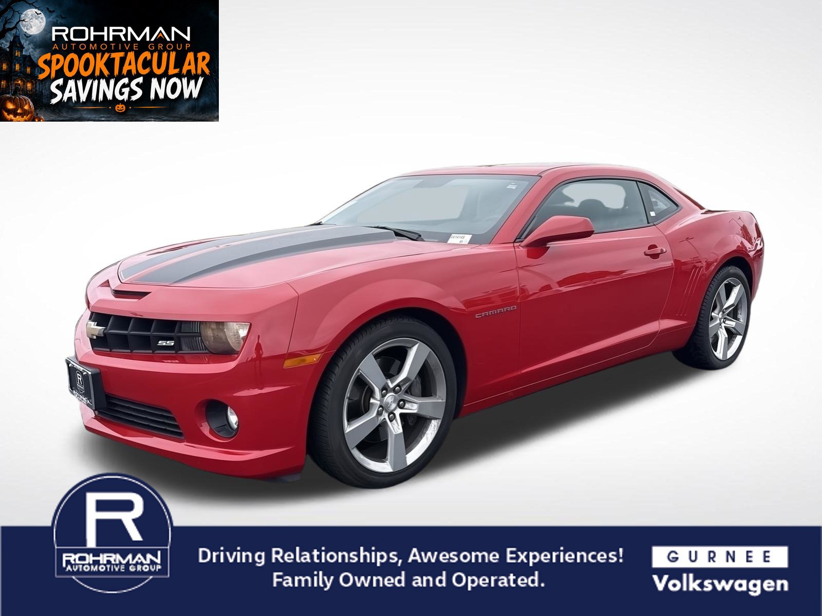 Used 2011 Chevrolet Camaro SS w/ Black Stripe Package RWD image 1
