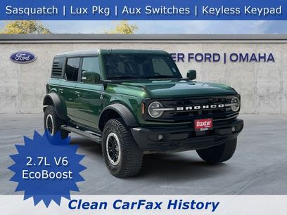 Certified 2023 Ford Bronco Outer Banks w/ Sasquatch Package