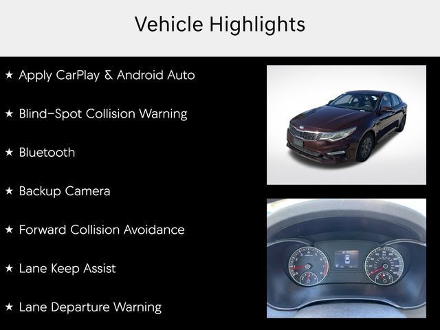 Used 2019 Kia Optima LX w/ Paint Protection Package FWD image 7