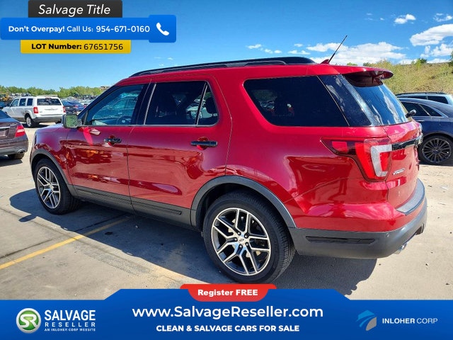 Used 2018 Ford Explorer Sport w/ Equipment Group 401A AWD/4WD image 3