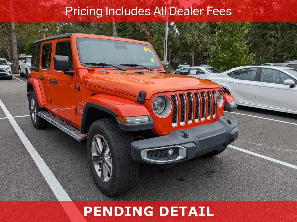 Used 2019 Jeep Wrangler Unlimited Sahara AWD/4WD image 1