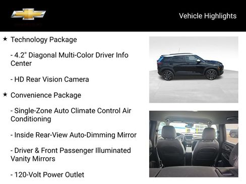 Used 2022 Chevrolet TrailBlazer ACTIV w/ Technology Package AWD/4WD image 20