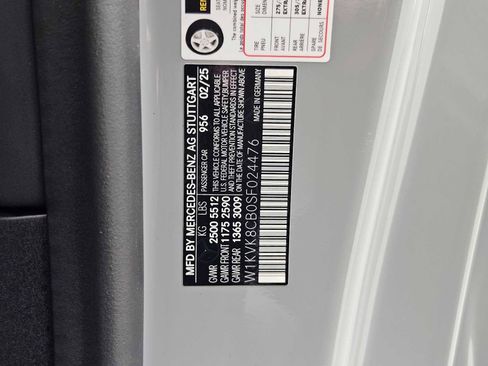 New 2025 Mercedes-Benz SL 63 AMG S e Performance 4MATIC image 42