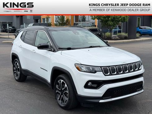 Certified 2022 Jeep Compass Limited w/ Sun and Sound Group AWD/4WD image 1