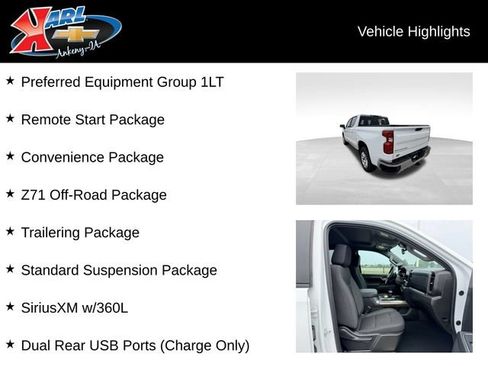 Certified 2024 Chevrolet Silverado 1500 LT w/ Z71 Off-Road Package AWD/4WD image 2