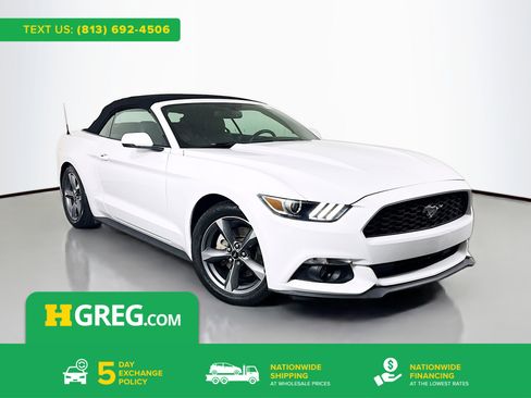 Used 2016 Ford Mustang Convertible w/ Equipment Group 051A image 1