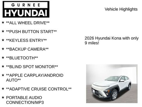 New 2026 Hyundai Kona SE image 8