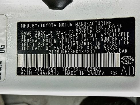 Used 2014 Toyota Corolla LE FWD image 35