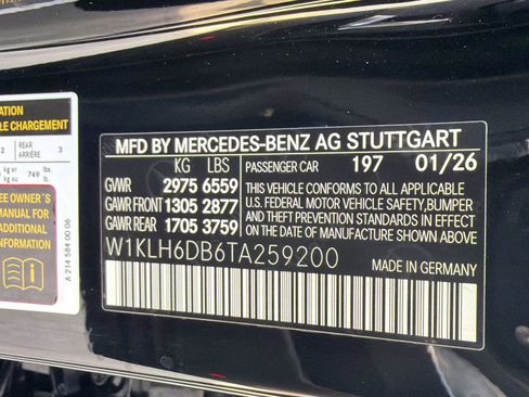 New 2026 Mercedes-Benz E 53 AMG 4MATIC Sedan image 20