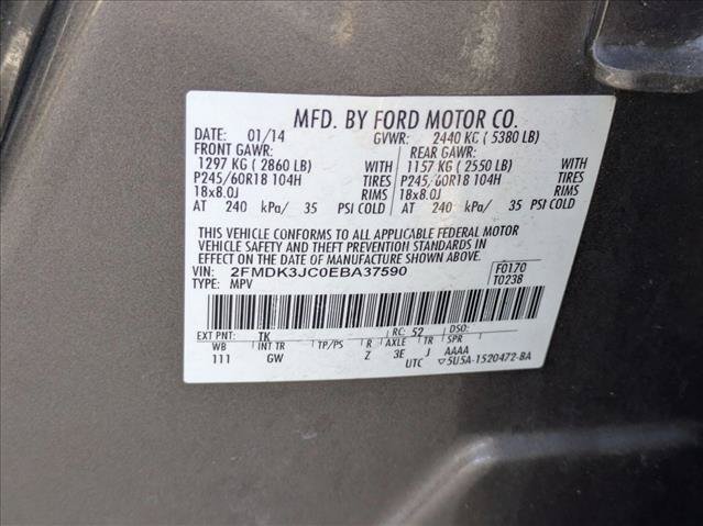 Used 2014 Ford Edge SEL w/ Equipment Group 205A FWD image 15