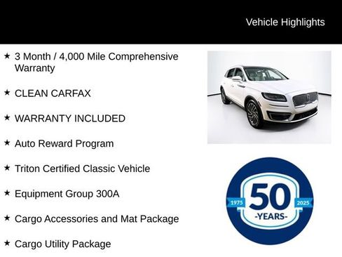 Used 2019 Lincoln Nautilus Reserve w/ Cargo Utility Package image 10