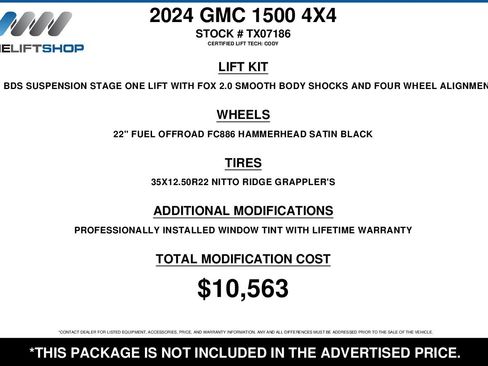 Used 2024 GMC Sierra 1500 AT4 w/ AT4 Preferred Package image 2