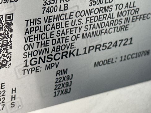 Used 2023 Chevrolet Tahoe RST w/ Sport Performance Package RWD image 34