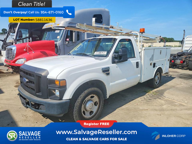 Used 2008 Ford F350 2WD Regular Cab Super Duty image 1