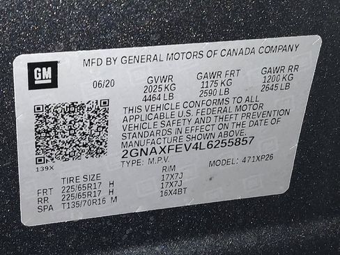 Used 2020 Chevrolet Equinox LS w/ LPO, Cargo Package FWD image 33