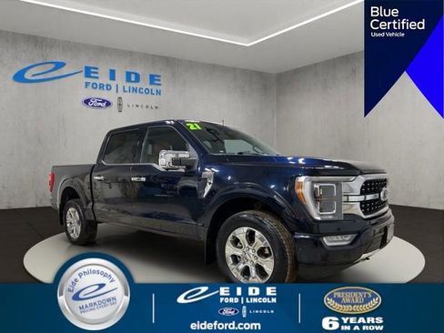 Certified 2021 Ford F150 Platinum AWD/4WD image 1