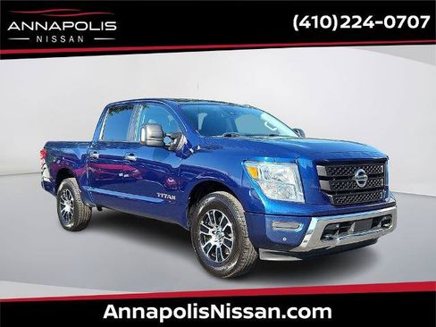 Certified 2021 Nissan Titan SV w/ SV Convenience Package AWD/4WD image 1