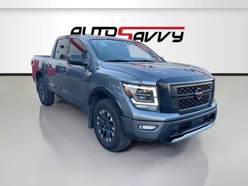 Used 2021 Nissan Titan PRO-4X w/ Off Road Protection Package image 1
