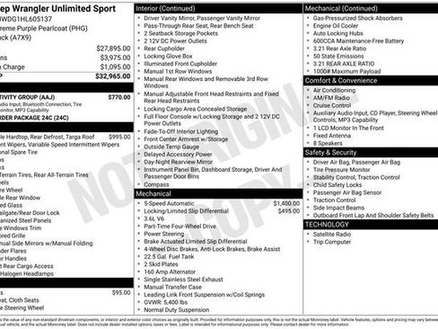 Used 2017 Jeep Wrangler Unlimited Sport w/ Connectivity Group image 7