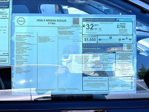 New 2026 Nissan Rogue S FWD image 12